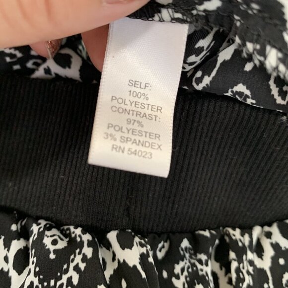 Sabine Black White Joggers - Picture 5 of 5